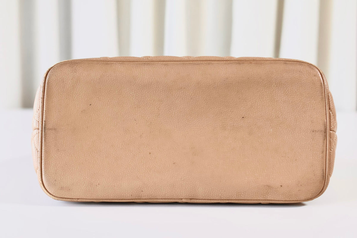 Chanel beige Medallion tote