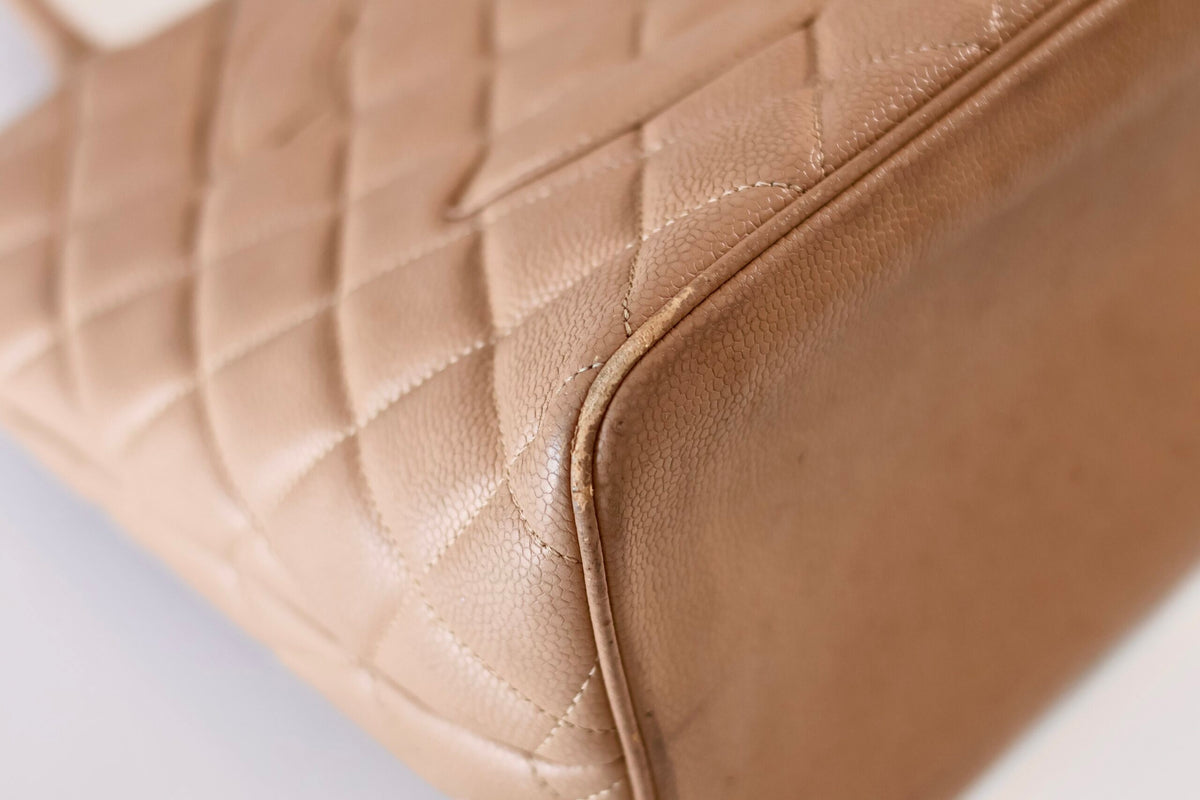Chanel beige Medallion tote
