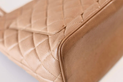 Chanel beige Medallion tote