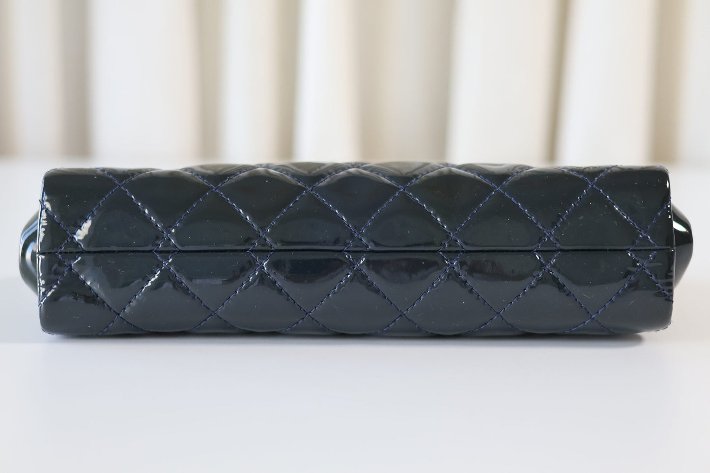Chanel patent clutch