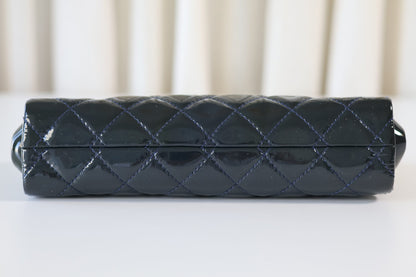 Chanel patent clutch