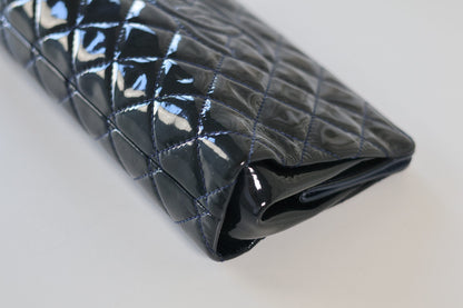 Chanel patent clutch