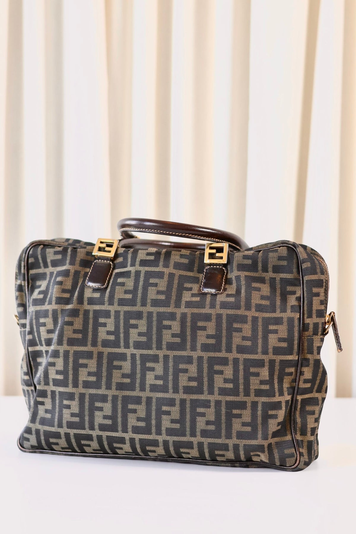 Fendi Zucca handbag large
