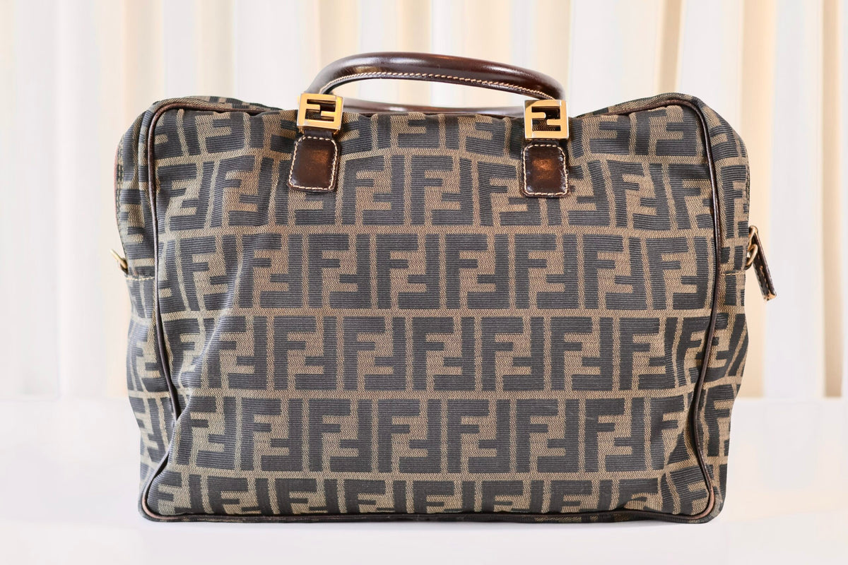 Fendi Zucca handbag large
