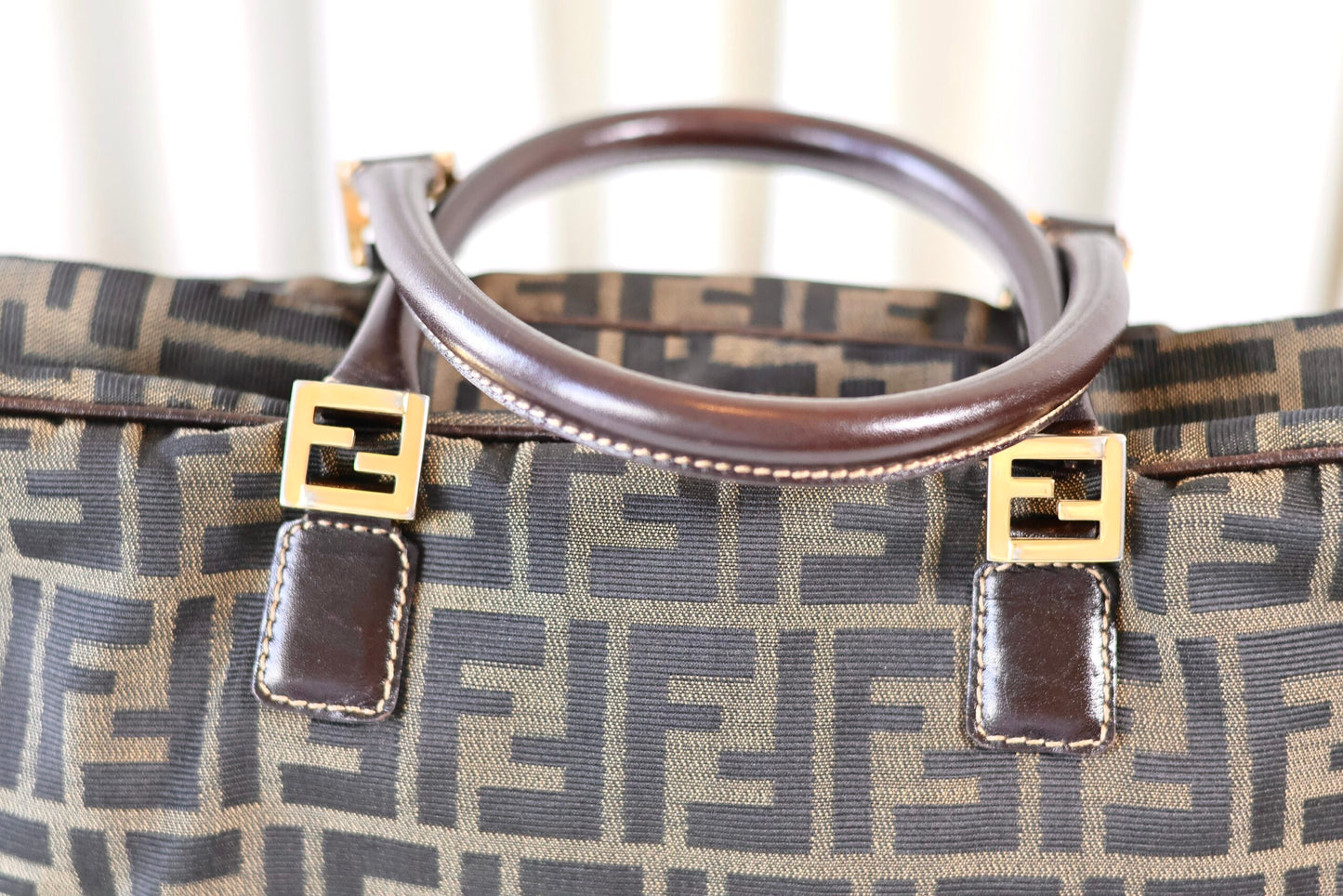 Fendi Zucca handbag large