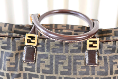 Fendi Zucca handbag large