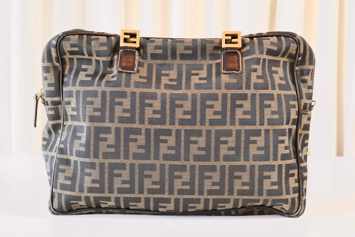 Fendi Zucca handbag large