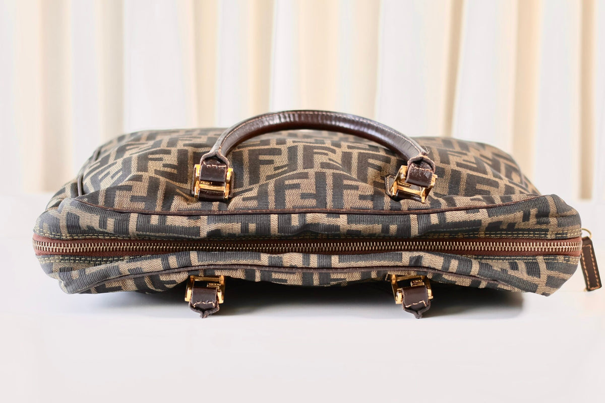 Fendi Zucca handbag large