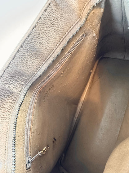 Chanel beige Medallion tote