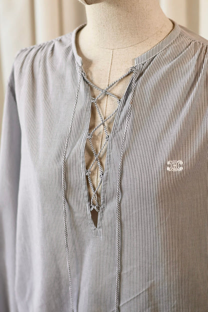 Celine blue blouse