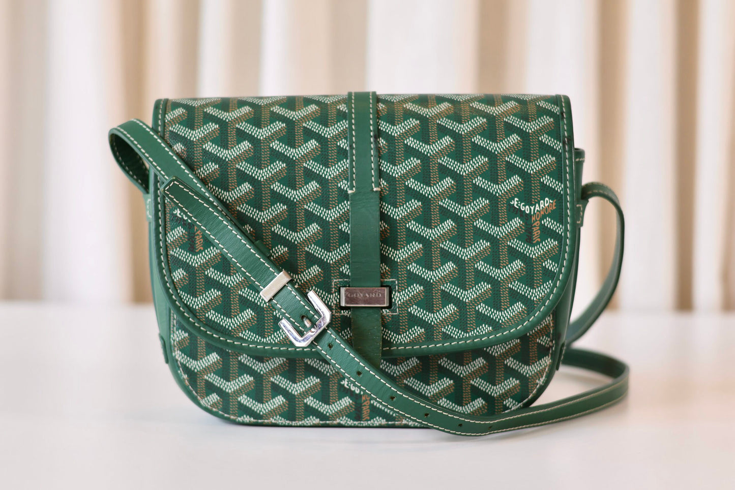 Goyard Belvedere PM Bag Green