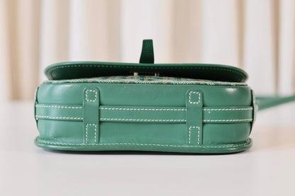 Goyard Belvedere PM Bag Green