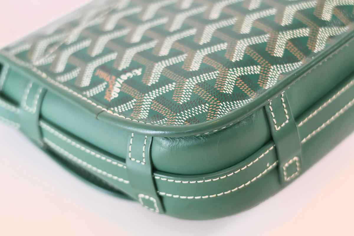 Goyard Belvedere PM Bag Green