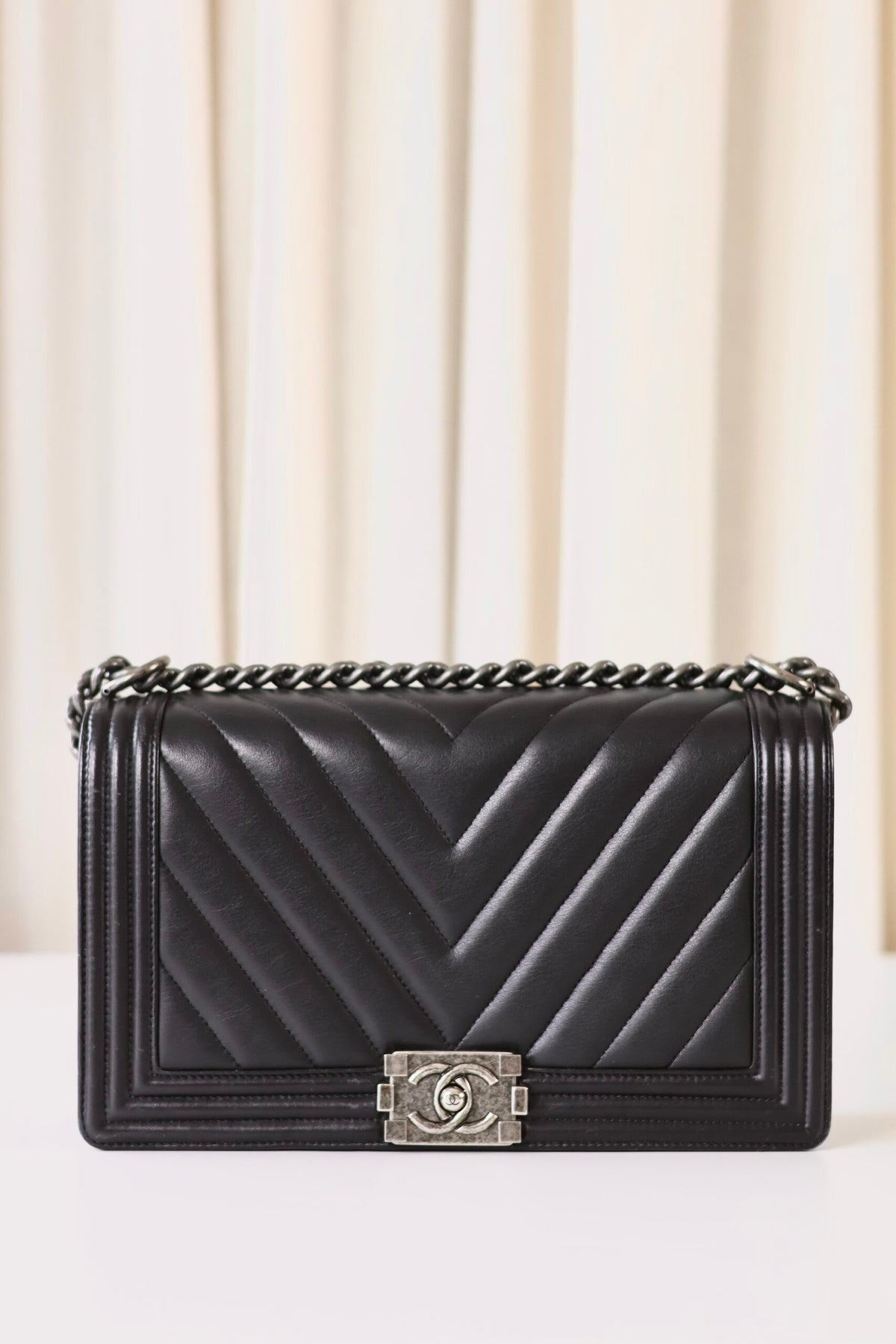 Chanel Boy Bag large black