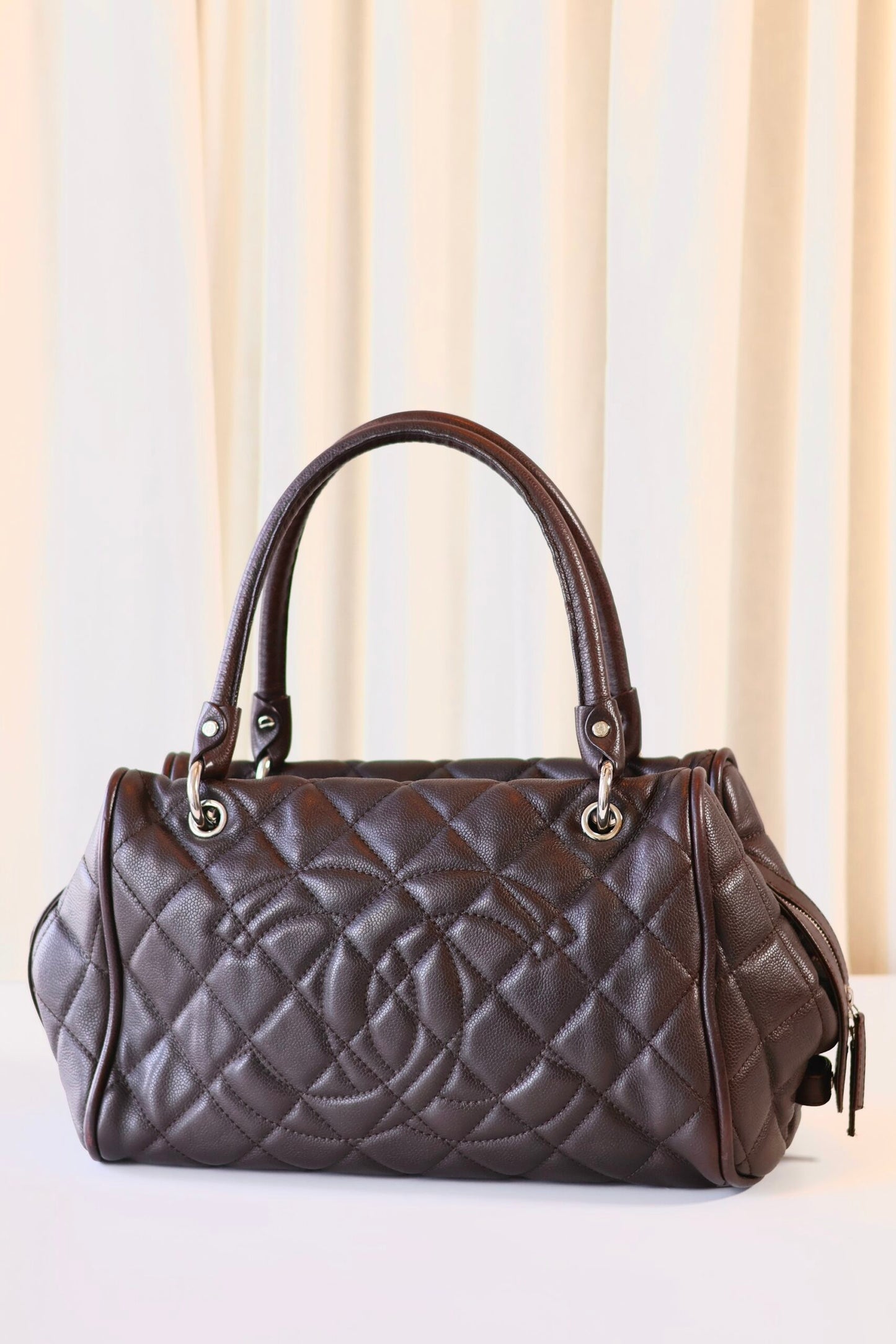 Chanel brown shoulder bag