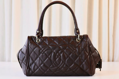 Chanel brown shoulder bag