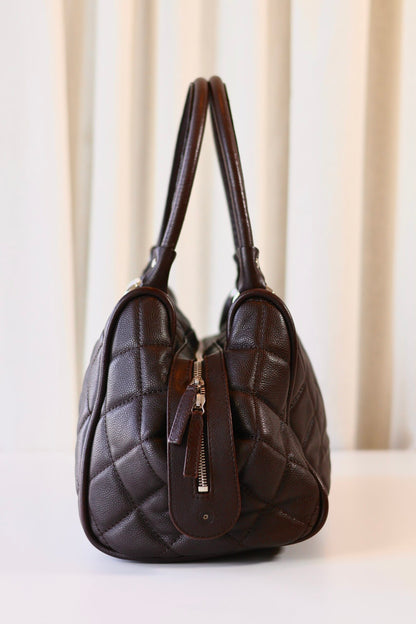 Chanel brown shoulder bag