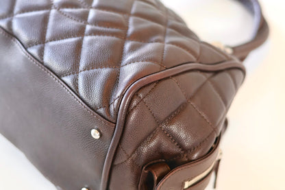 Chanel brown shoulder bag