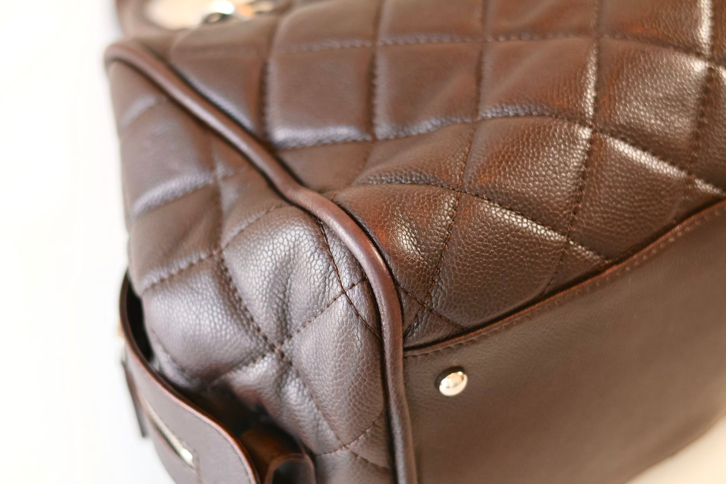 Chanel brown shoulder bag