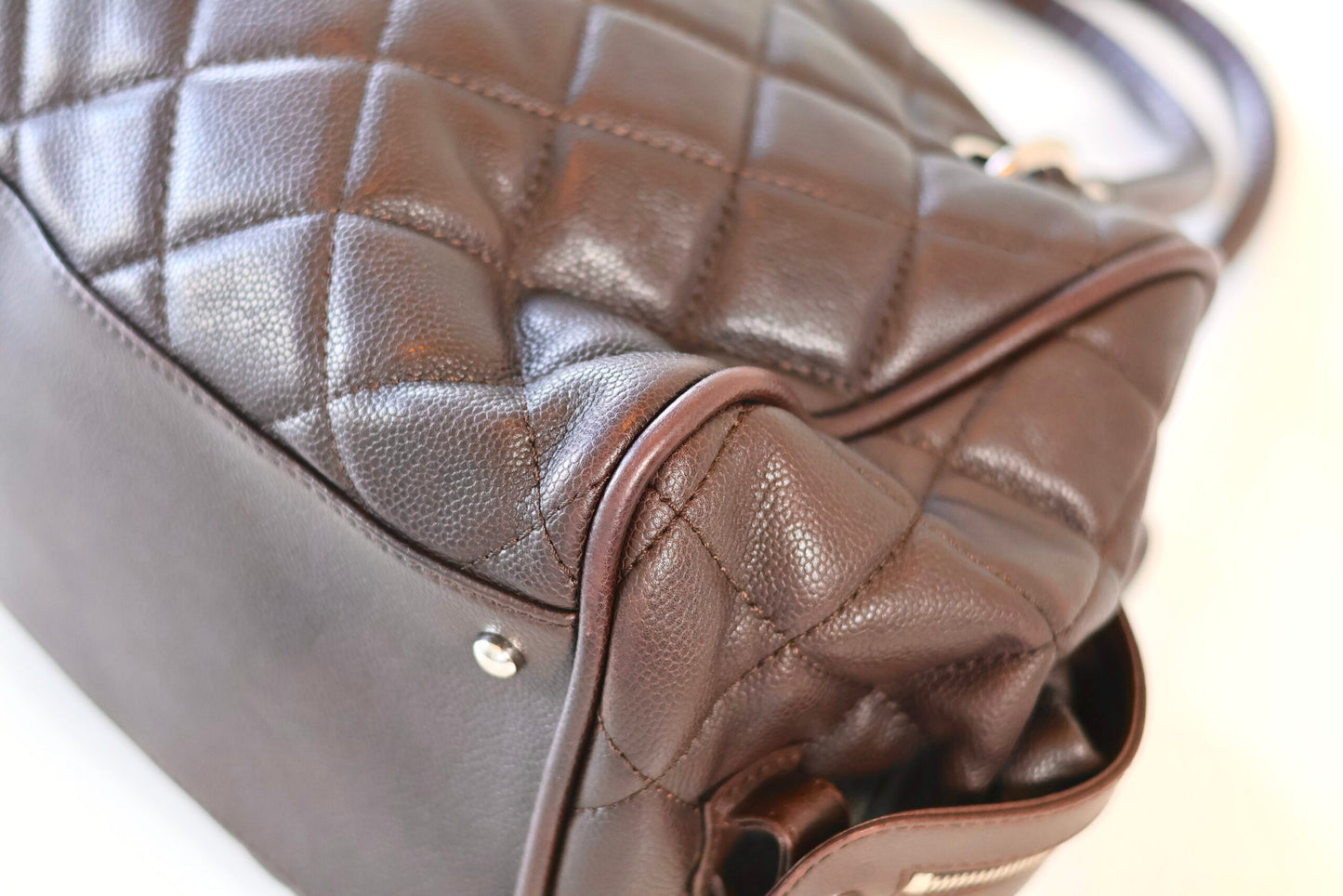 Chanel brown shoulder bag