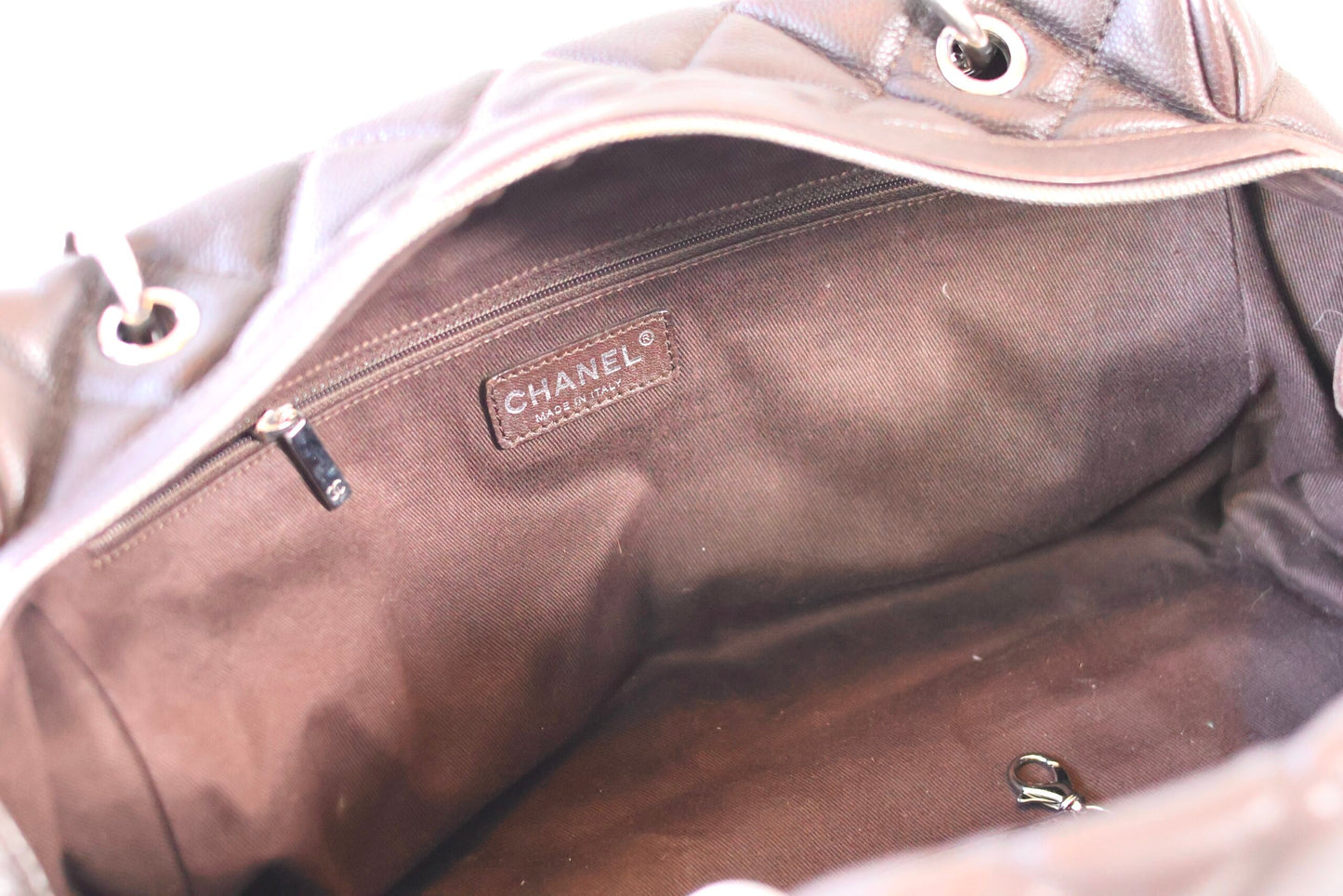 Chanel brown shoulder bag