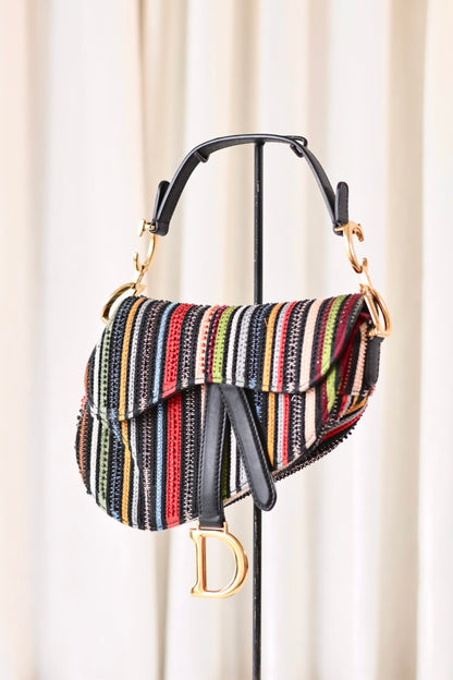 Dior mini saddle bag