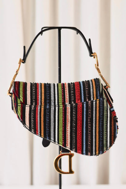 Dior mini saddle bag
