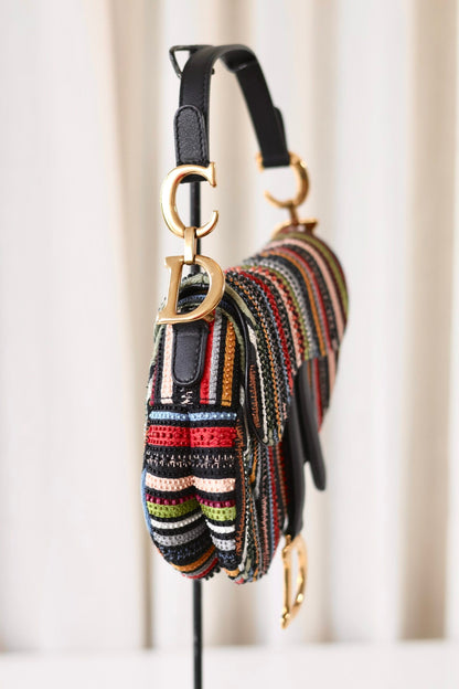 Dior mini saddle bag