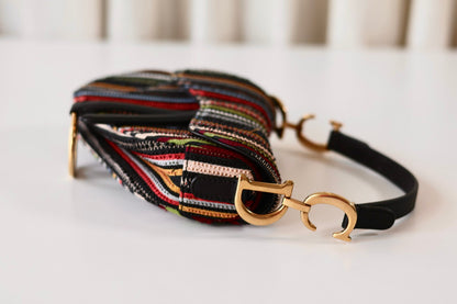 Dior mini saddle bag