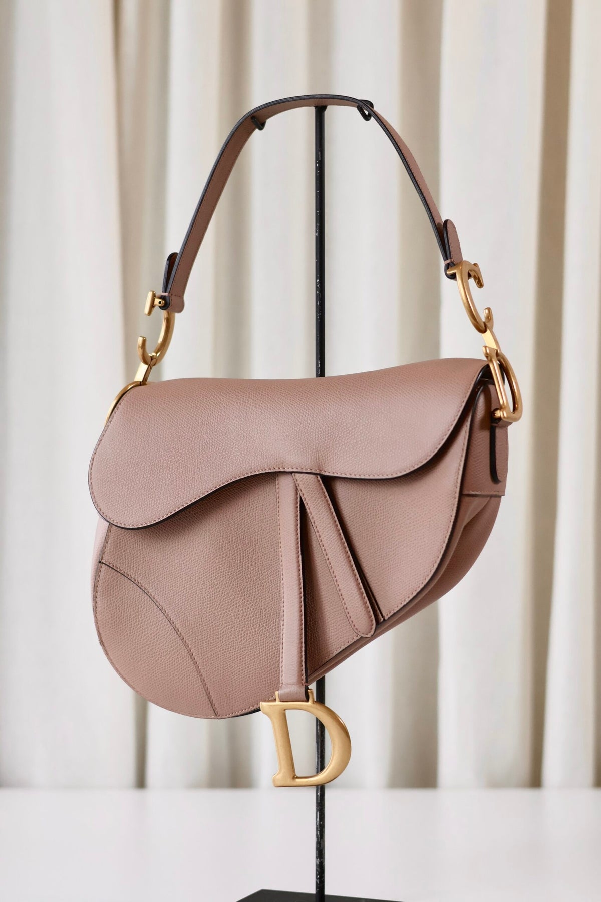Dior saddle bag medium blush