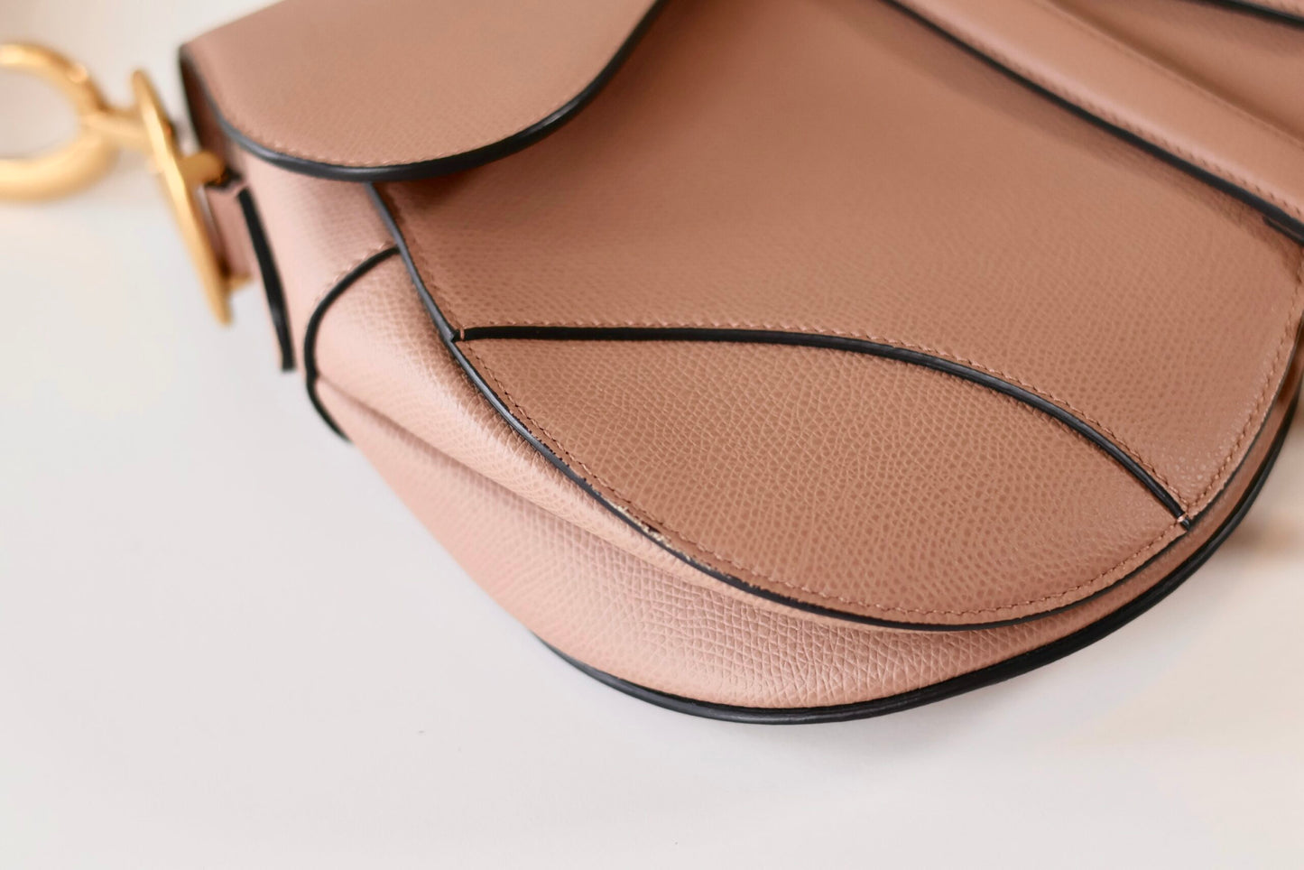 Dior saddle bag medium blush