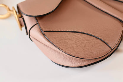 Dior saddle bag medium blush