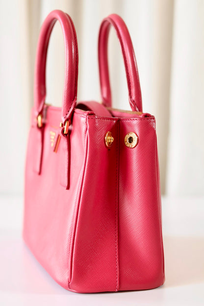 Prada Galleria small pink