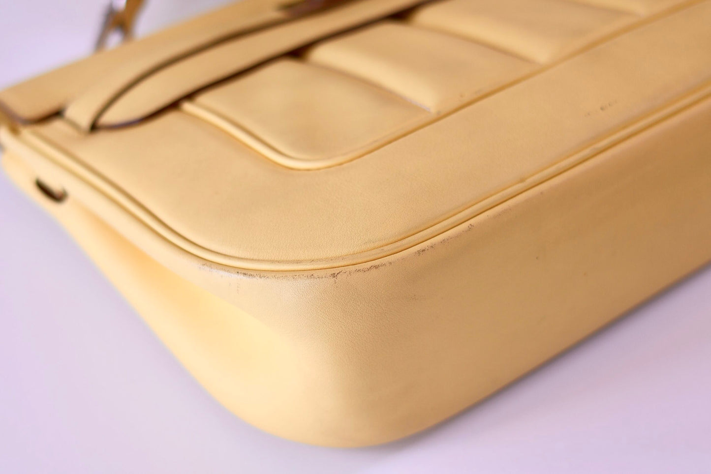 Hermes Berline 28 Jaune Poussin