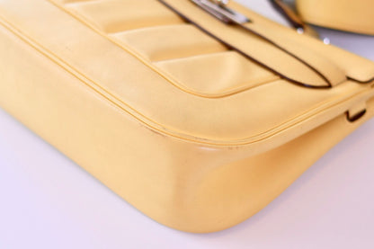 Hermes Berline 28 Jaune Poussin