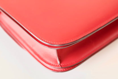 Celine classic red box bag