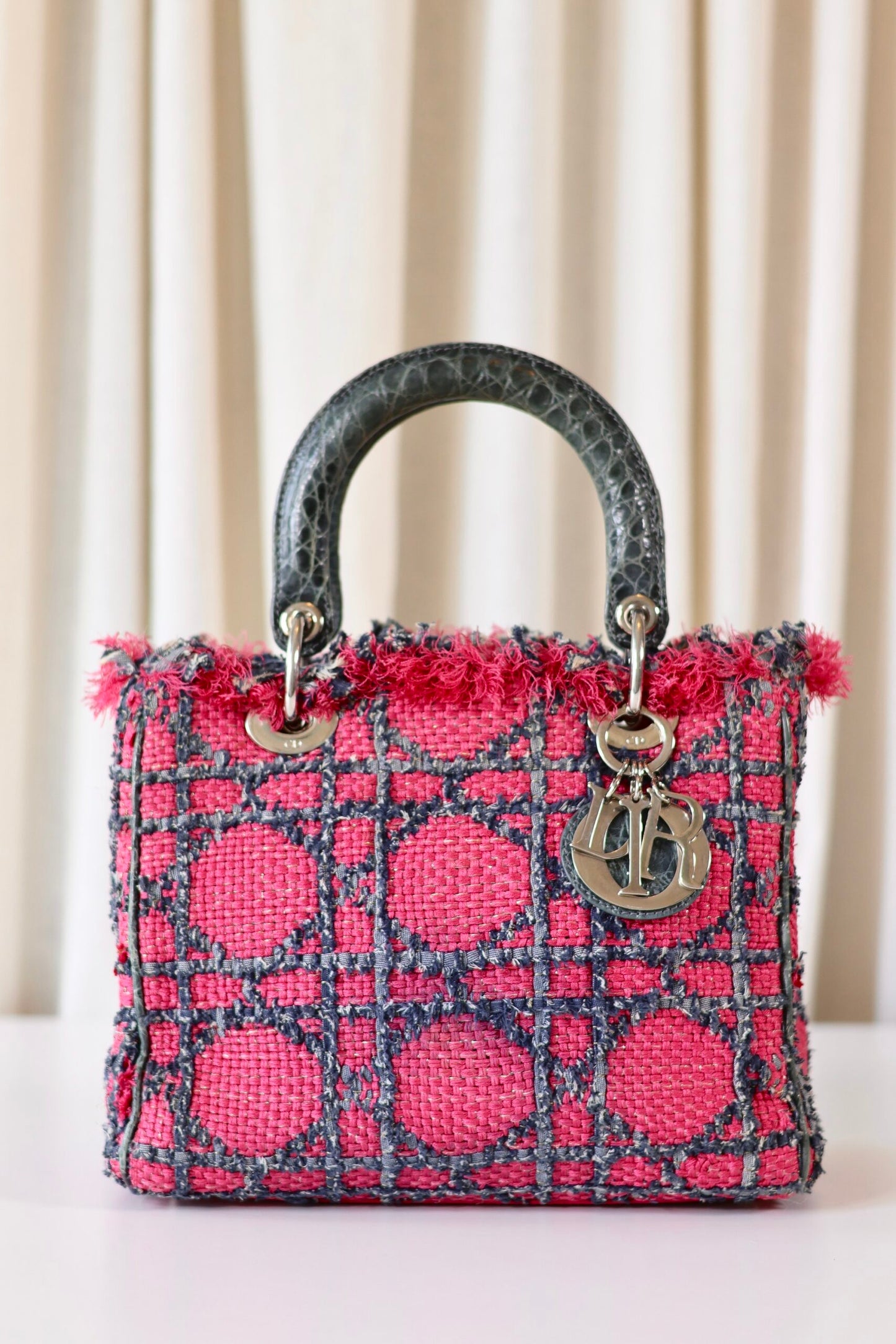 Rare Lady Dior medium pink