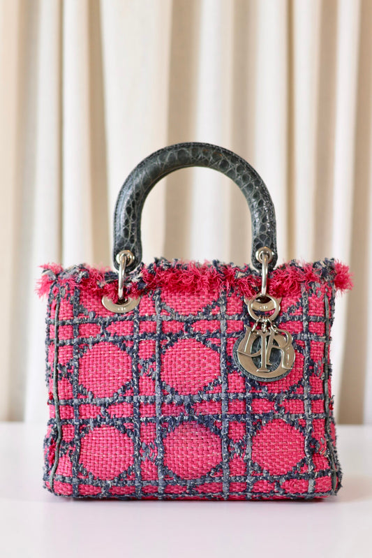 Rare Lady Dior medium pink