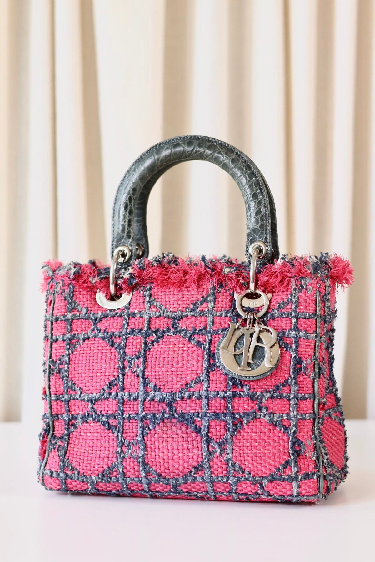 Rare Lady Dior medium pink