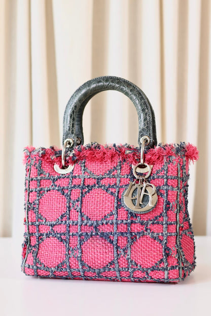 Rare Lady Dior medium pink