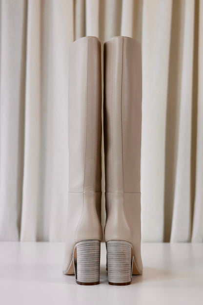 Hermes leather boots