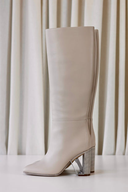 Hermes leather boots