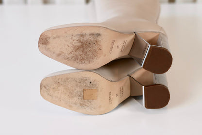 Hermes leather boots