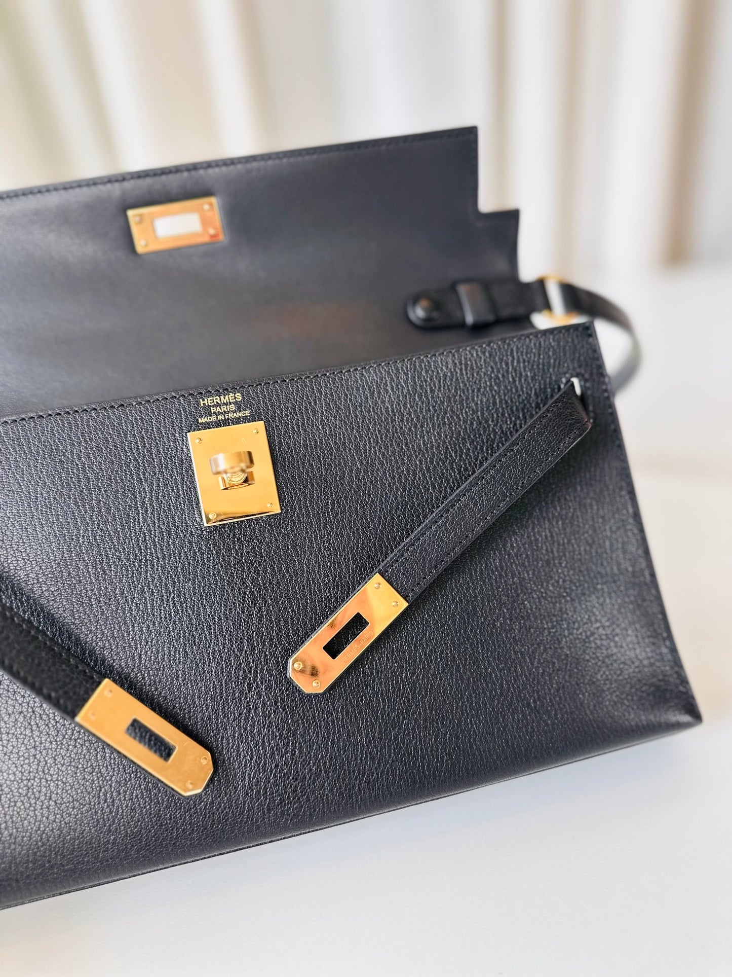 Hermes Kelly Elan Noir