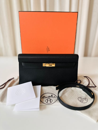 Hermes Kelly Elan Noir