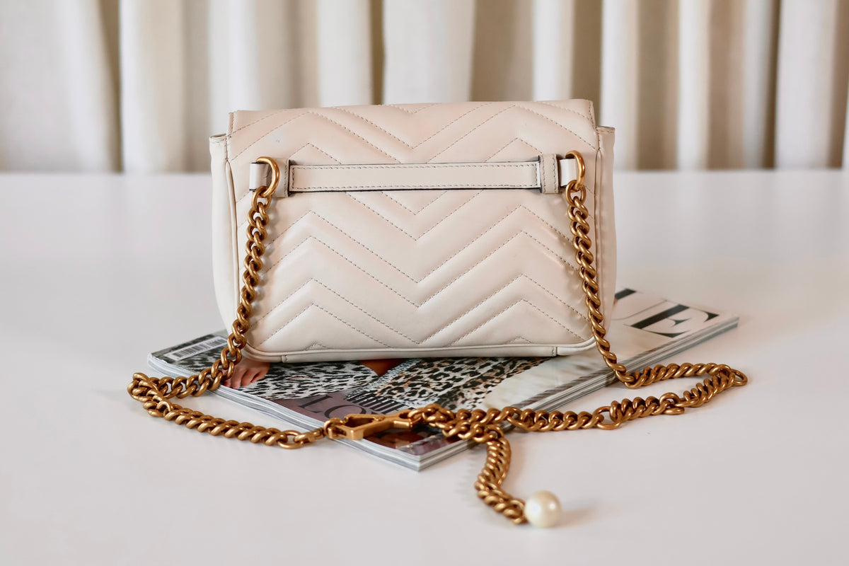 Gucci Marmont Pearl Belt Bag