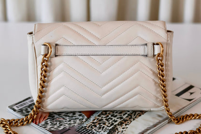 Gucci Marmont Pearl Belt Bag