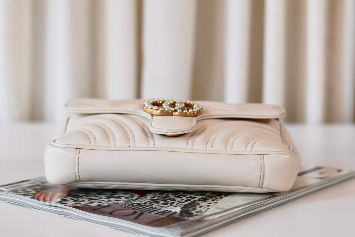 Gucci Marmont Pearl Belt Bag