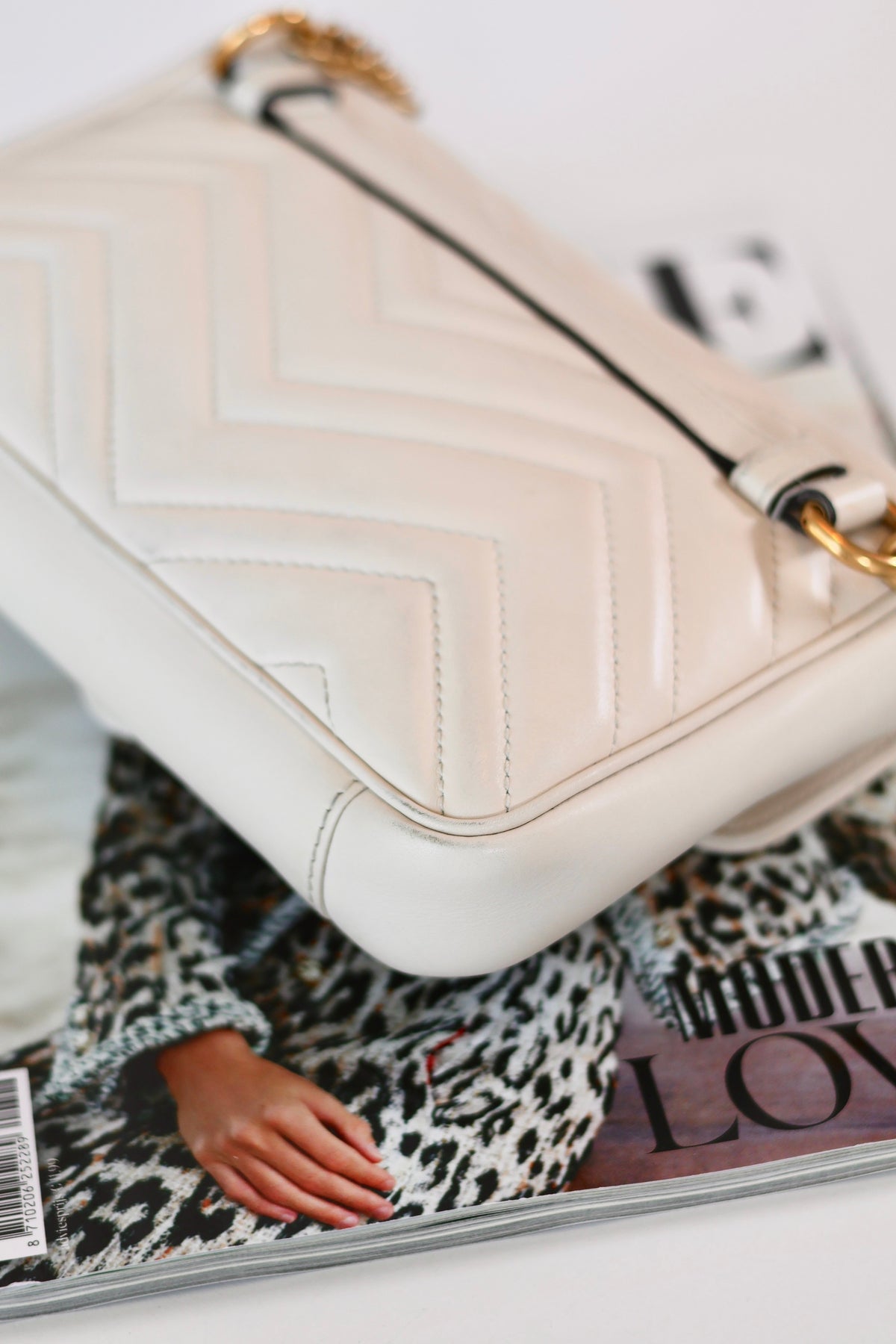 Gucci Marmont Pearl Belt Bag