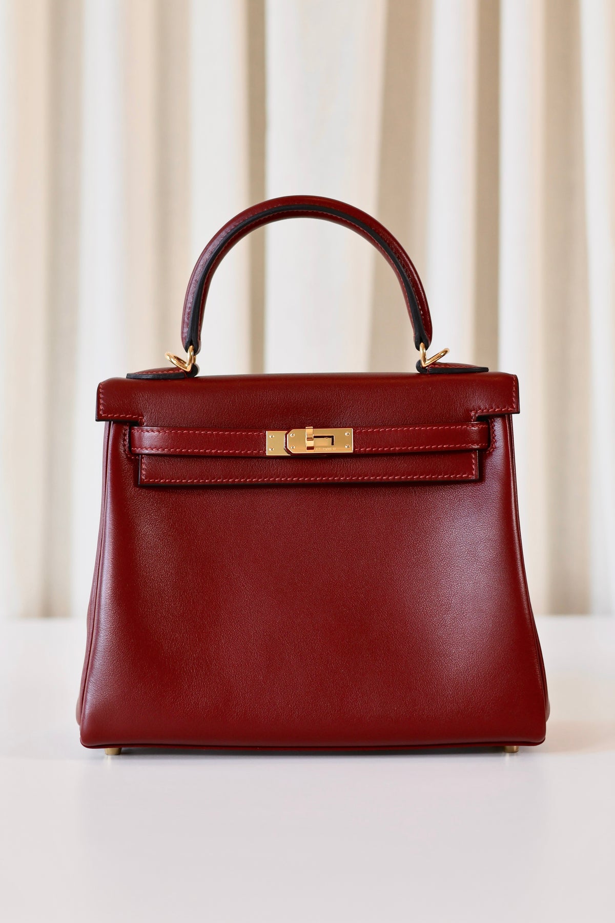 Hermes Kelly 25 Rouge H